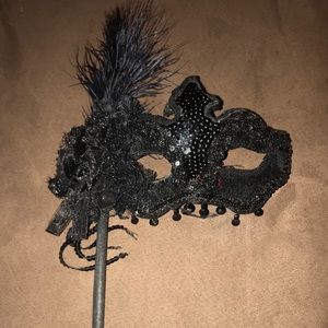 Costume Mask with Stick Handle